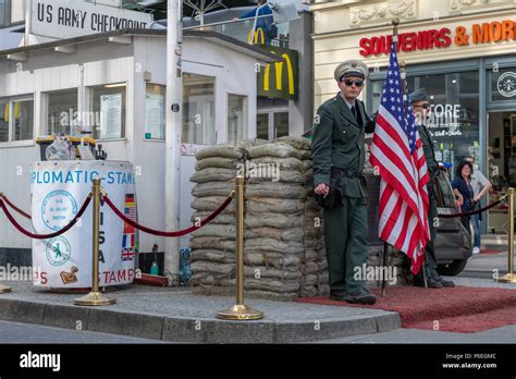 During the 'Cold War' Checkpoint Charlie used to be one of the most famous border crossings in ...