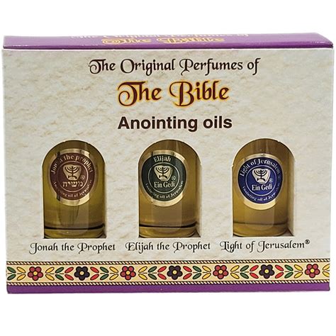 The Original Anointing Oils of the Bible - Prophet Set - 3 x 10ml