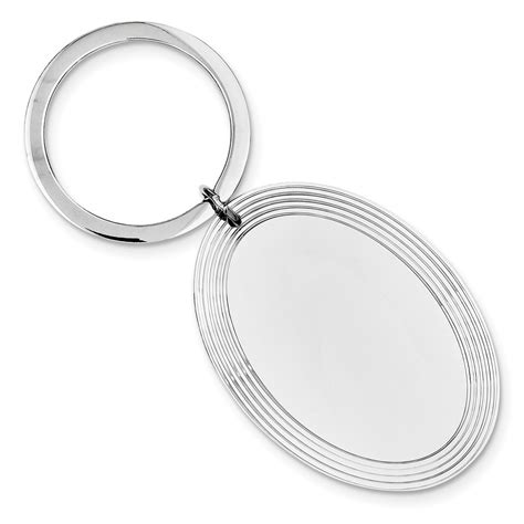 AA Jewels - Solid 925 Sterling Silver Key Chain (33mm x 45mm) - Walmart.com - Walmart.com