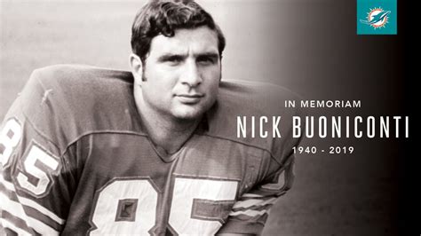 In Memoriam | Nick Buoniconti | 1940 - 2019