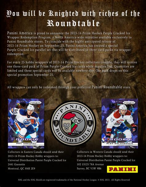 UPDATED: 2013-14 Panini Prizm Hockey Including Wrapper Redemption