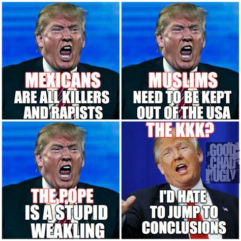 Viral Donald Trump Meme Captures KKK Hypocrisy - ATTN: