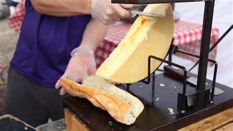 Try a Raclette Sandwich from the Swiss Alps in Chicago - YouTube