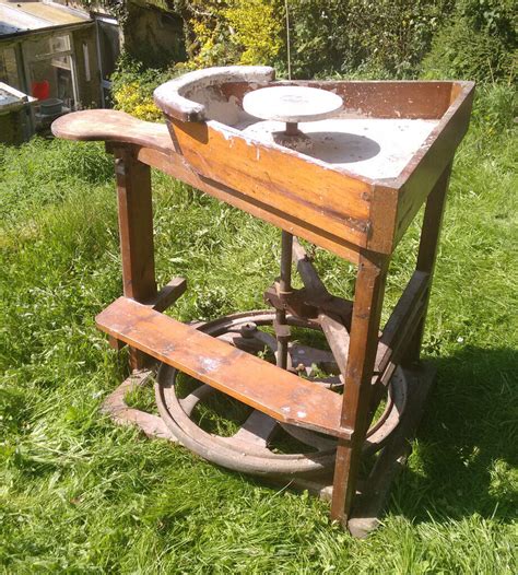 Vintage Wooden FJ WATTS POTTERS TREADLE WHEEL Kick wheel Pottery Wheel - Working condition | in ...