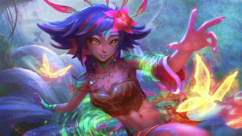 Neeko Fan Art! by ArtfulBeast on DeviantArt