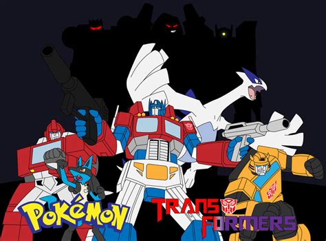 Pokemon/Transformers Crossover Poster by Blockwave on DeviantArt