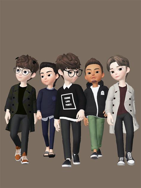 Zepeto03 | Best friends cartoon, Friend cartoon, Cute cartoon boy