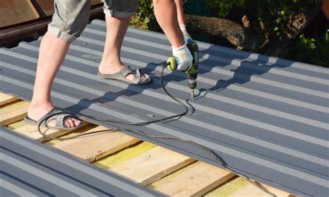 How To Install Metal Roofing On A Shed