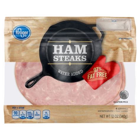 Kroger® Ham Steaks, 12 oz - Kroger