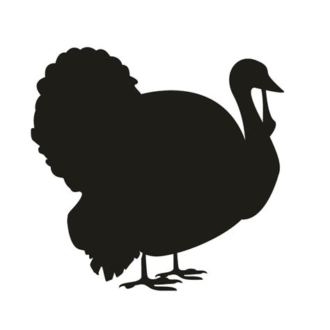 Thanksgiving Turkey Silhouette at GetDrawings | Free download