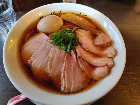 Shoyu Ramen from Menan Chitose in Shinjuku, Tokyo : r/ramen