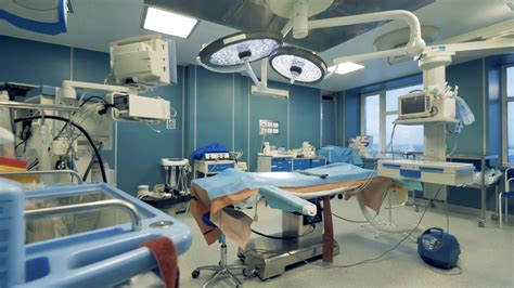 Empty Modern Surgery New Surgery Room With Stock Footage SBV-320002295 - Storyblocks