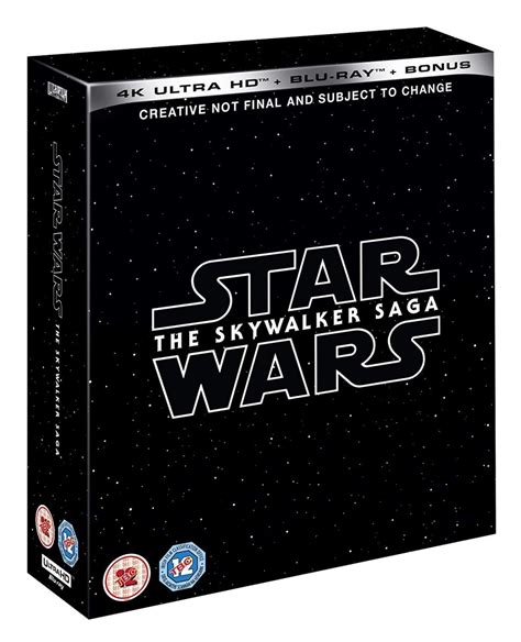 Star Wars Complete Collection 4k Wars Star 4k Box Set Skywalker Saga Ultra Hd Coming - The Art ...