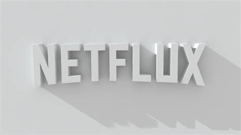 White Netflix Logo - LogoDix