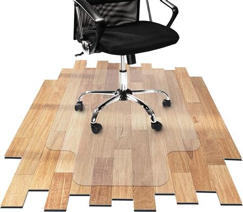 Amazon.com : Desk Chair Mat for Hardwood Floor - Hard Floor Protection ...