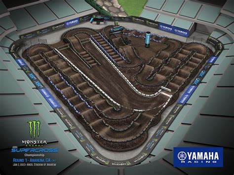 2023 Monster Energy AMA Supercross Track Maps | Direct Motocross Canada