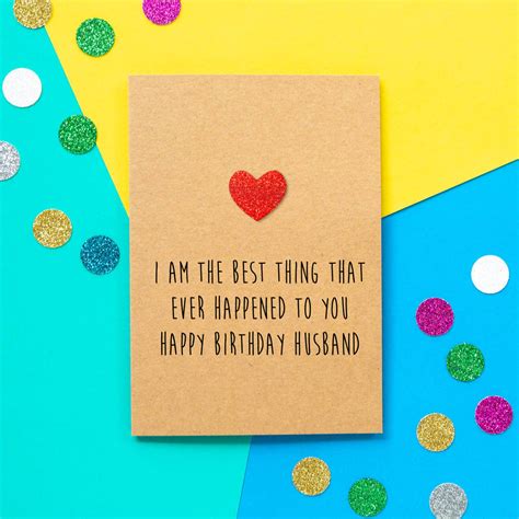 The Best Ideas for Funny Husband Birthday Cards - Home, Family, Style ...