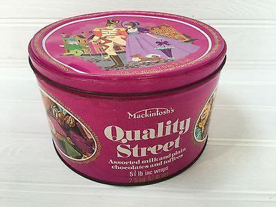 VINTAGE MACKINTOSH'S QUALITY STREET TIN