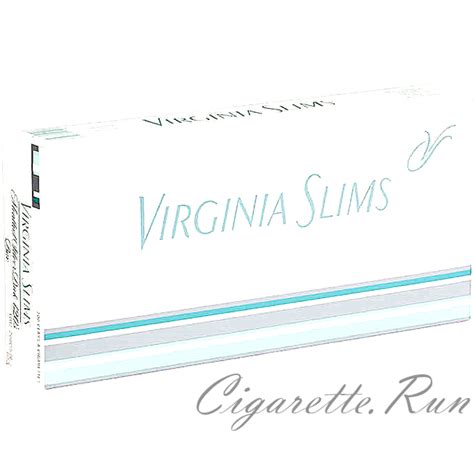 Virginia Slims 120's Menthol Silver Pack Box Cigarettes | Cigarette.Run