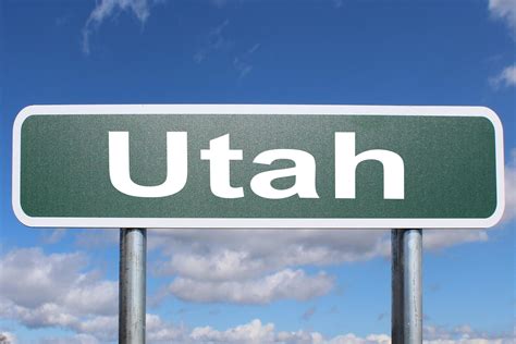 Utah - Free of Charge Creative Commons Highway sign image