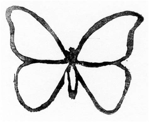 Blank Butterfly - ClipArt Best