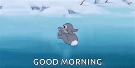 Bambi Film Thumber Spinning Good Morning Cartoon GIF | GIFDB.com