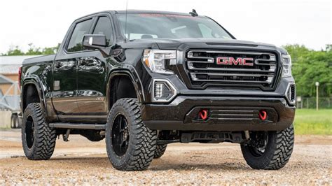 6 GMC Sierra Black 6 AT6 Vehicle Profile | 2020 GMC Lifted | Fender ...