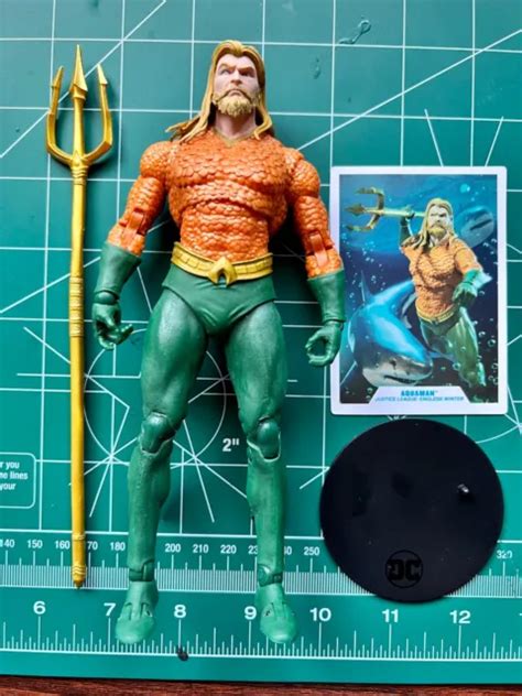 MCFARLANE TOYS DC Multiverse Aquaman Rebirth Justice League Loose Complete 7" $23.99 - PicClick