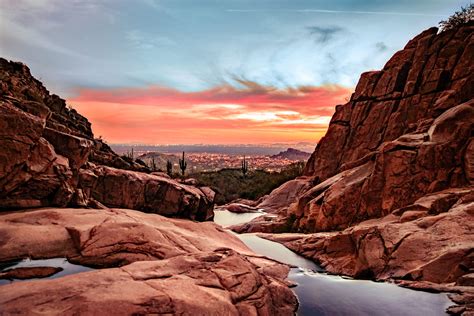 Desert Sunset in Mesa, Arizona | Arizona vacation, Desert sunset ...