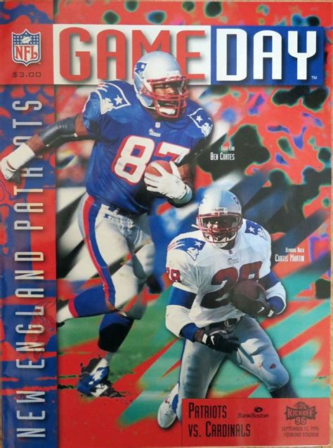 New England Patriots vs. Arizona Cardinals (September 15, 1996 ...