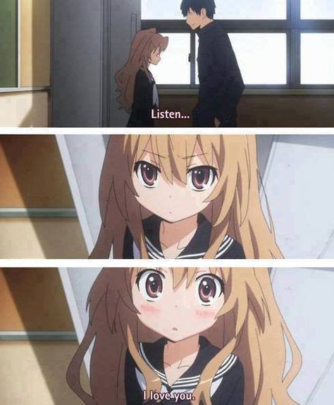 toradora | Toradora, Anime kiss, Tsundere girl