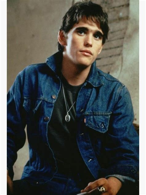 "Dally Winston" Poster by GloomDays | Redbubble | The outsiders, Dallas winston, Matt dillon