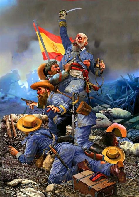 Spanish War, The Spanish American War, American Civil War, Military Art, Military History ...