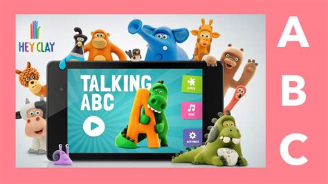 Learn ABC Talking ABC | English by Hey-Clay.com Kids apps Demo - YouTube