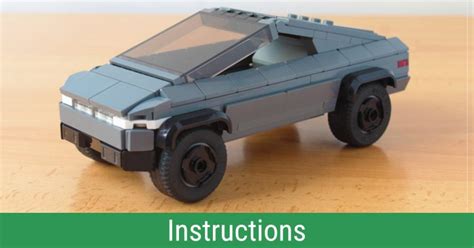 LEGO Tesla Cybertruck Instructions - The Brothers Brick | The Brothers ...