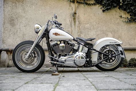 Custom Softail Bobber Motorcycle