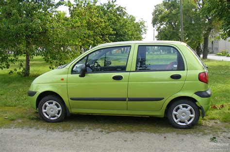 DAEWOO MATIZ - Review and photos