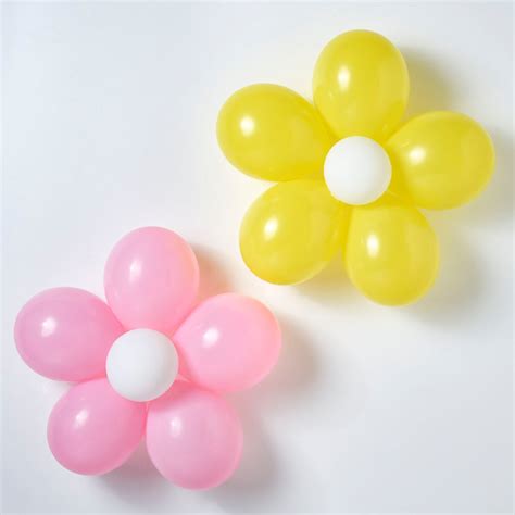 Flower Balloons Project | Balloon flowers, How to make balloon, Balloons