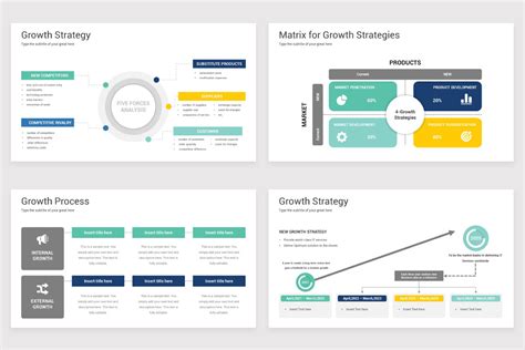 Growth Strategy PowerPoint Template | Nulivo Market