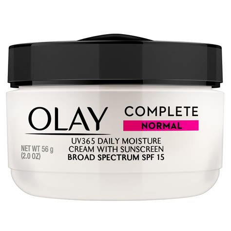 Olay Complete Cream Moisturizer with SPF 15 Normal, 2.0 oz - Walmart ...