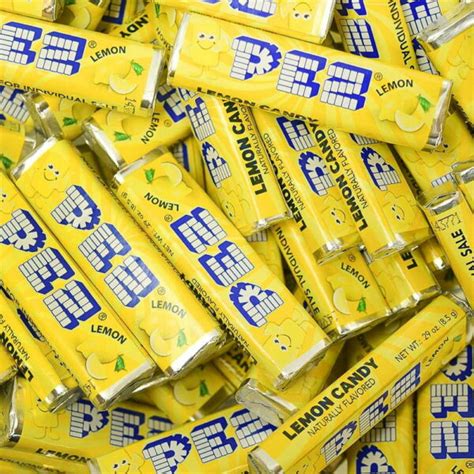 Pez Bulk Wrapped Refills Lemon 10lb - Pacific Candy Wholesale