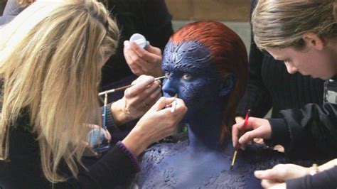 Jennifer Lawrence 'X-Men' Mystique Makeup Process - Business Insider