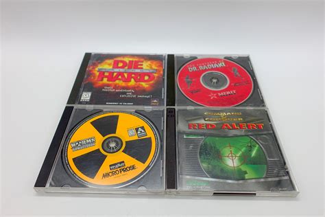 4 Retro PC Games Lot for Windows PC Cd-rom - Etsy