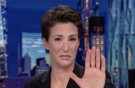 Here's the thing about Rachel Maddow's stunning on-air moment - Palmer Report