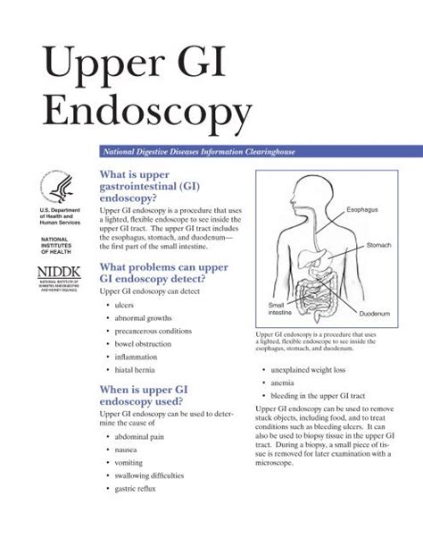 Upper Gi Endoscopy Procedure