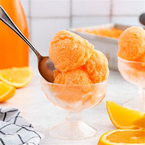 Orange Sherbet Ice Cream Recipe | Deporecipe.co