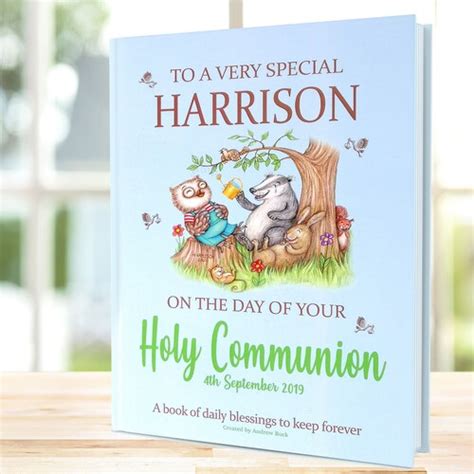 Holy Communion Gift Book A Very Special Personalized Book of - Etsy