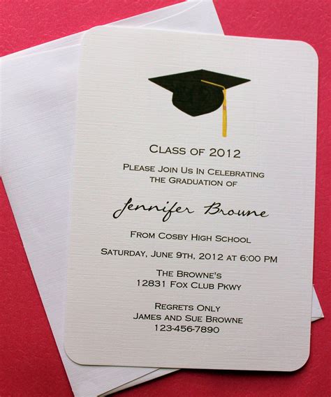 Graduation Invitation Cards Templates | Templat undangan, Pesta kelulusan, Wisuda kuliah