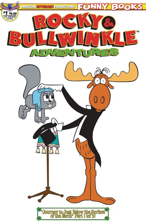 Rocky & Bullwinkle Adventures #1 (Retro Animation Cover) | Fresh Comics