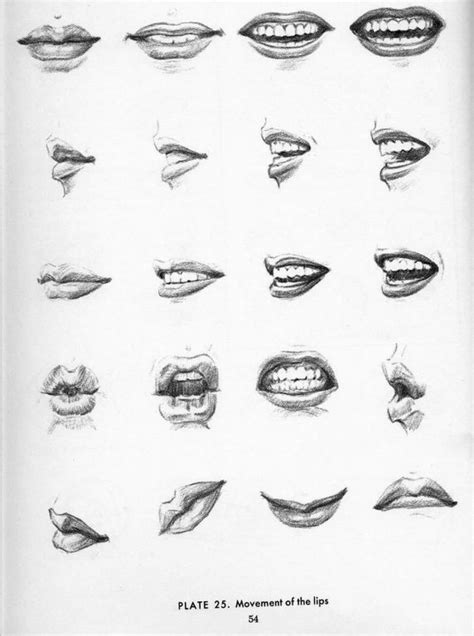 how to draw | excample | mouths | Sketches